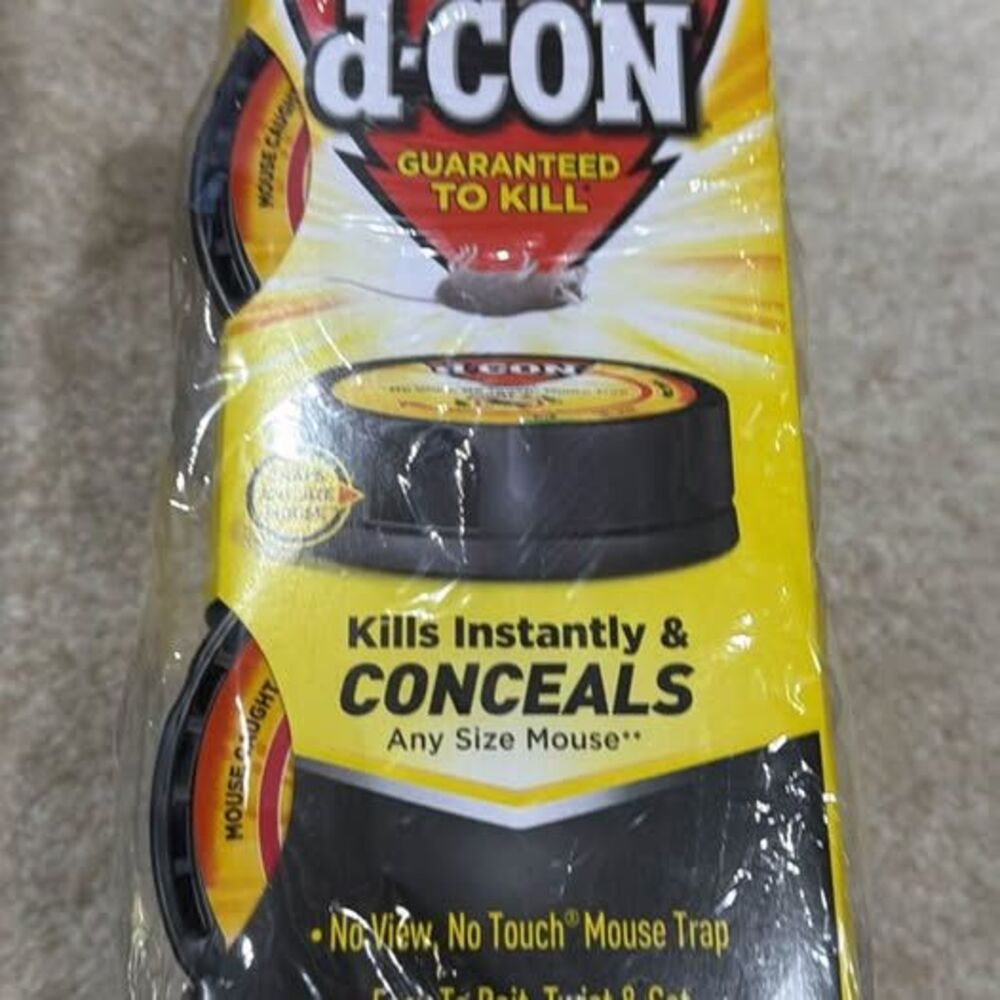 d-CON No View, No Touch Mouse Trap Value Pack